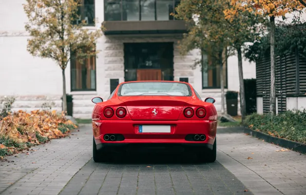 Picture Ferrari, rear, 575, Ferrari 575M Maranello