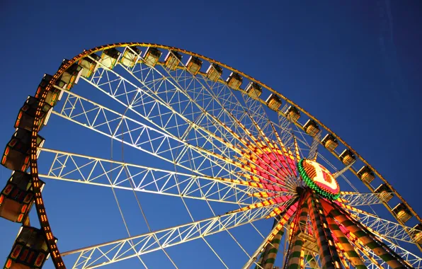 Germany, attraction, Germany, Stuttgart, Stuttgart, Ferris Wheel, Ferris Wheel, Ferris Wheel