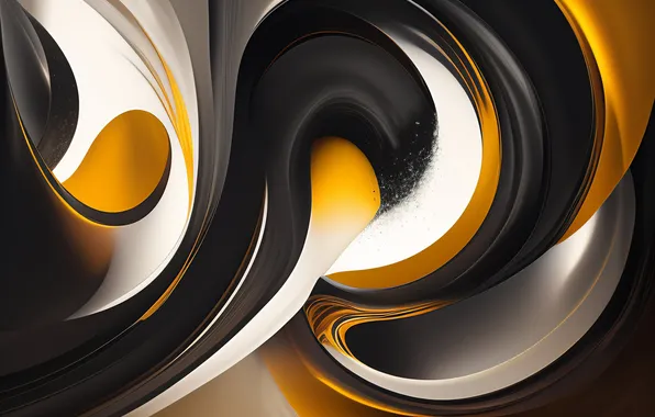 Line, abstraction, abstract background, AI art, neural network