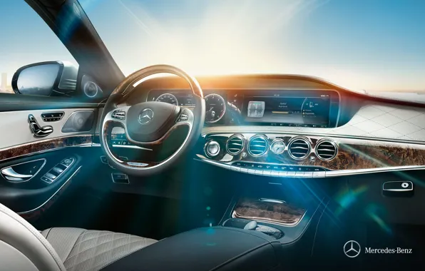 Mercedes-Benz, Dashboard, 2013, S-Class