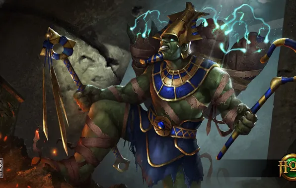 Picture God, Heroes of Newerth, Electrician, Osiris Electrician, Osiris