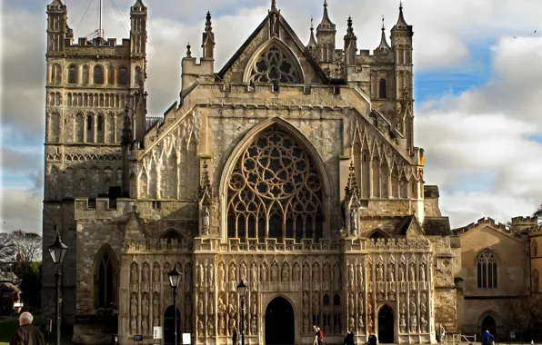 Gothic, England, Church, Cathedral, architecture, Cathedral, England, Church