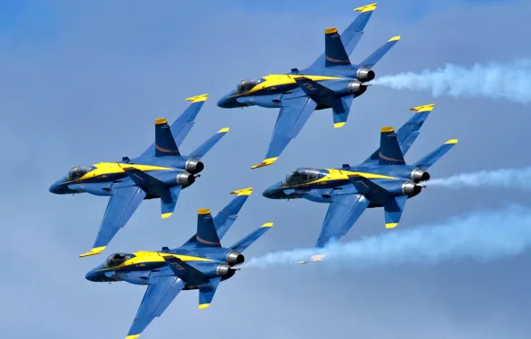 Picture aviation, aircraft, Blue Angels