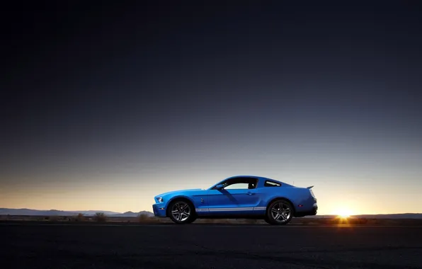 Picture machine, photo, landscapes, sunsets, ford shelby gt500 cars, Ford Shelby