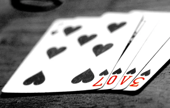 Card, love, 150