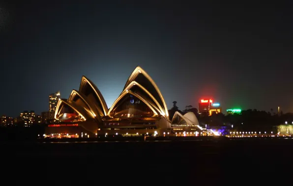 Night, Australia, Opera