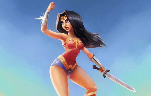 Wonder Woman (DCSHG 2019 Desktop Wallpaper) by JPNinja426 on DeviantArt