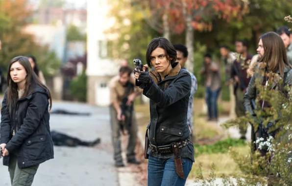 Season 7, The Walking Dead, Lauren Cohan, Maggie Greene, Walking, 16 series