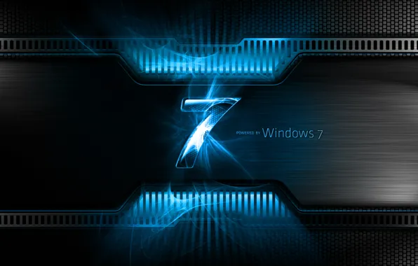 Picture Windows 7, Seven, Blue, Windows Seven, Microsoft Windows