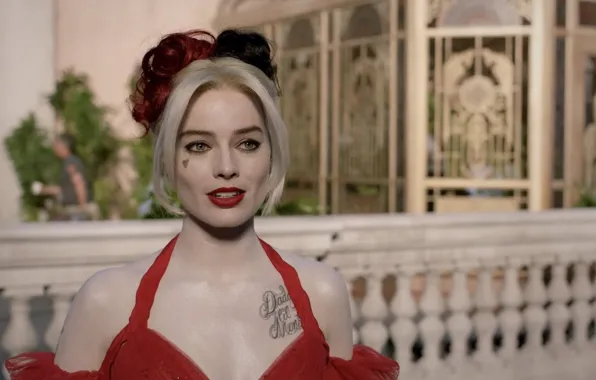 Girl, Girl, Actress, Movie, Tattoo, The film, Harley Quinn, DC Comics