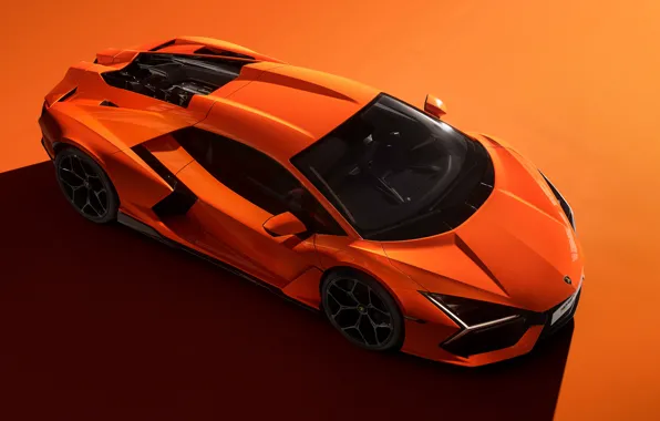 Lamborghini, supercar, orange, lambo, Stir, Lamborghini Scrambled, agressive design