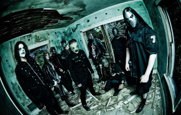 Picture music, group, slipknot