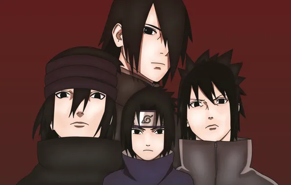Picture Sasuke, Naruto, eyes, man, boy, ninja, Uchiha Sasuke, shinobi