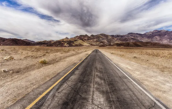 Picture road, landscape, desert