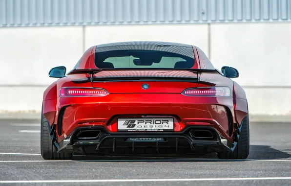 Mercedes-Benz, rear view, AMG, 2018, Prior Design, GT S, PD700GTR