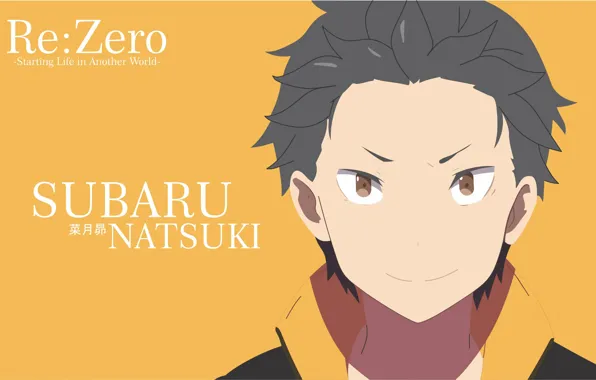 Anime, art, Re: Zero kara hajime chip isek or Seikatsu, From scratch, Natsuki Subaru