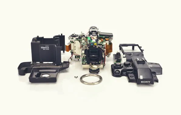 The camera, Case, Mechanism, Hi-Tech