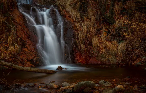 Waterfall, threads, jet