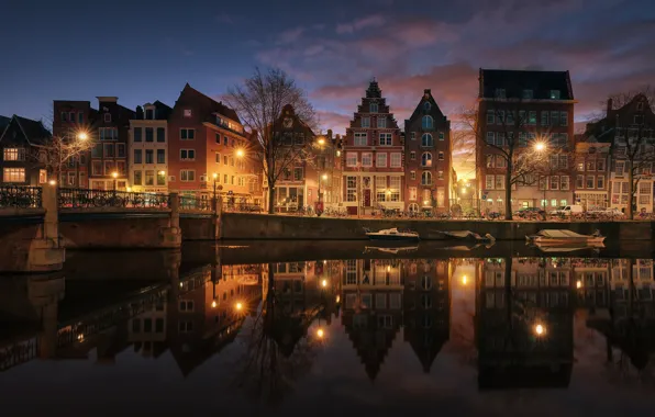 The city, home, Amsterdam, channel, Netherlands, SWAT