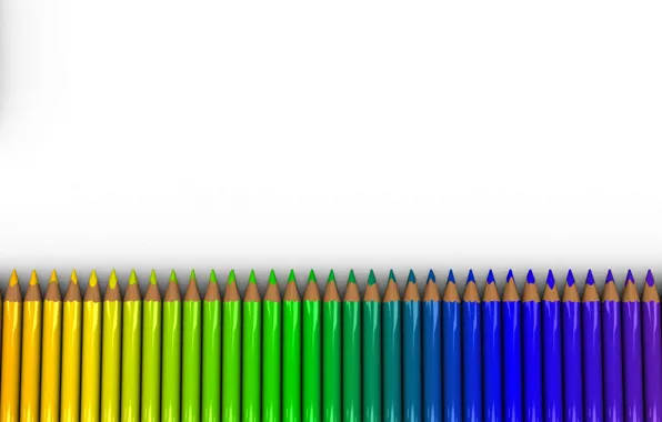 Color, White, Pencils