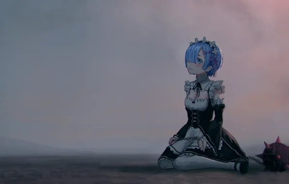 Girl, From scratch, REM, Re: Zero Kara Hajime Chip Isek Or Seikatsu