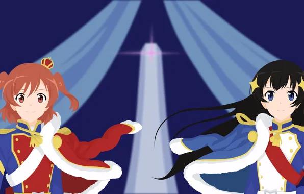 Background, girls, anime, Shoujo☆Kageki Revue Starlight