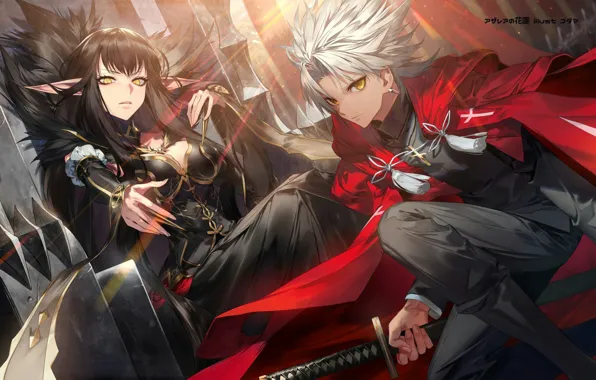 Girl, guy, Fate - Apocrypha, Fate Apocrypha