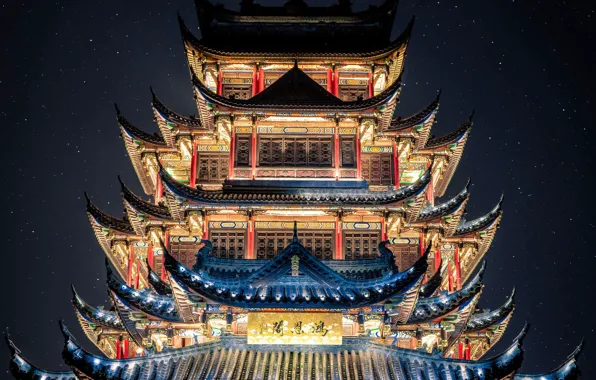 china pagoda wallpaper