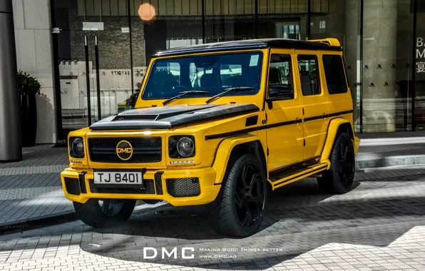 Mercedes, Benz, DMC, Yellow, Tuning, Limited Edition, Mercedes Tuning, DMC Mercedes-Benz G88 Limited Edition