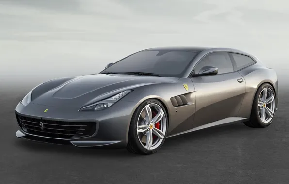 Picture ferrari, Ferrari, the front, gtc, lusso