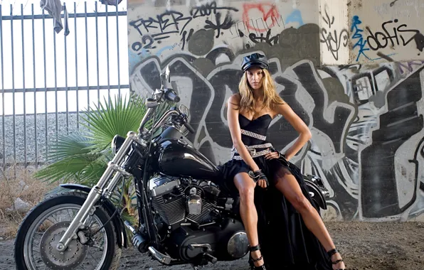 Model, girl, motor