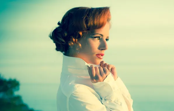 Girl, Ariel, Ariel, Redhead, Piper Fawn, Redhead
