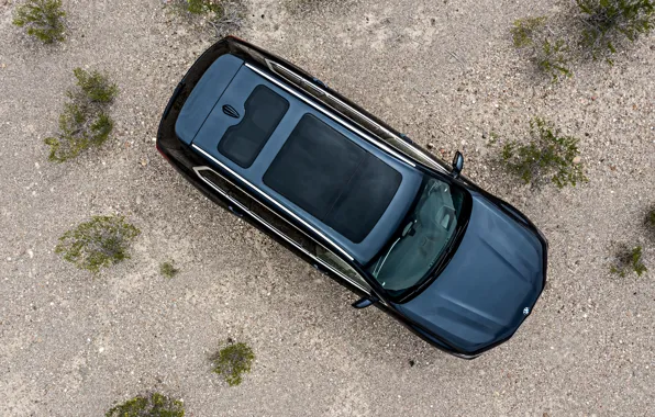Picture BMW, the view from the top, 2018, crossover, SUV, 2019, BMW X7, X7