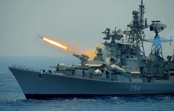 Ship, anti-submarine, the project 61мэ, ranvir, shooting рбу6000