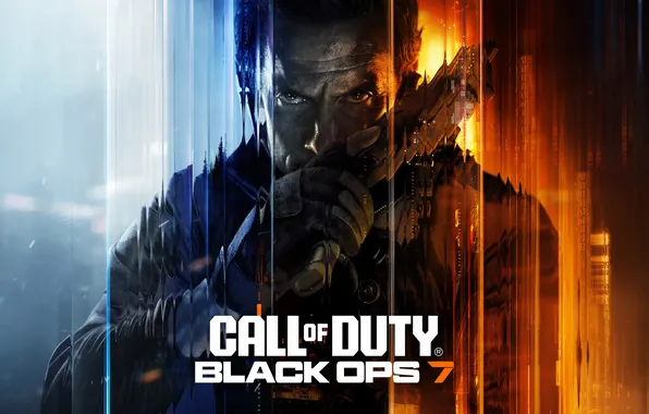 Poster, Call of Duty, Video Game, Poster, 2025, Video game, The year is 2025, Black …