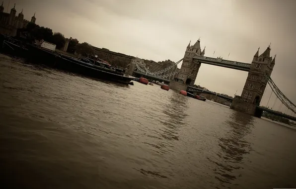 Picture the city, river, photo, Wallpaper, Tower bridge, Thames, picture, UK