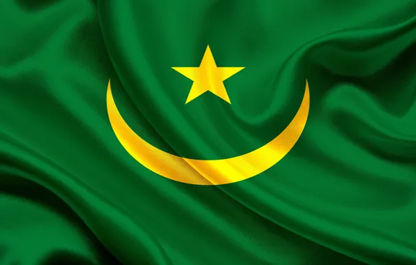 Flag, Mauritania, Mauritania
