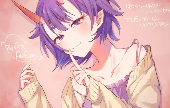 Girl, Assassin, horns, Fate / Grand Order /, Shuten-douji
