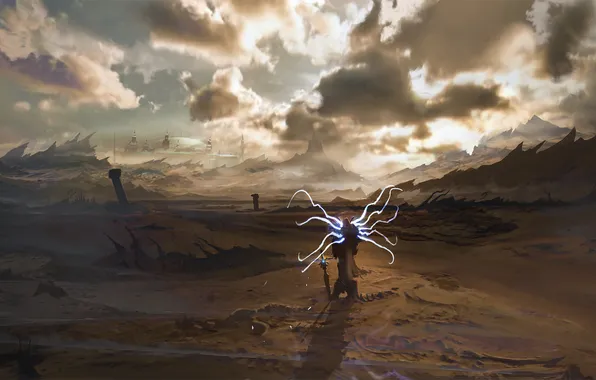 Landscape, Diablo 3, Archangel, Tyrael