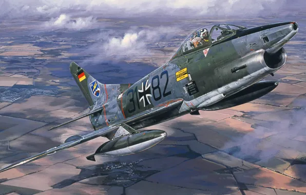 Easy, Germany, fighter-bomber, Luftwaffe, The Bundeswehr, Aeritalia G.91, Daniel Bechennec, Fiat G.91 R1 Gina