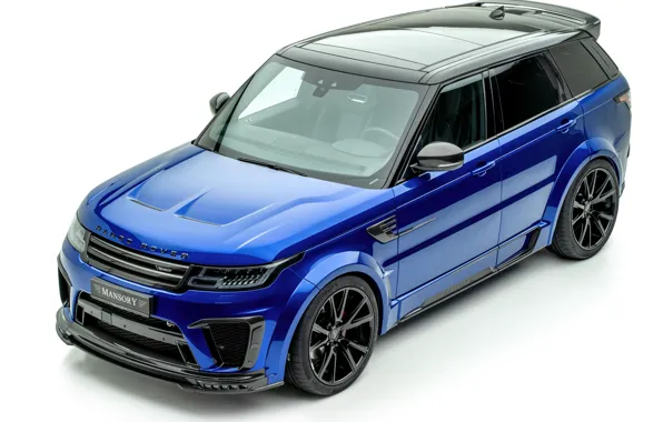 Auto, blue, Land Rover, Range Rover, Mansory