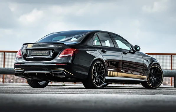 Mercedes-Benz, Mercedes, rear view, E class, Rear, Manhart