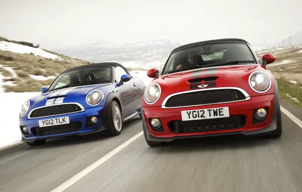 Mini, Cooper, Road, Machine, Movement, Machine, Car, Car