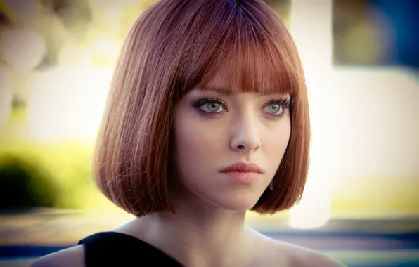 The film, Girl, Time, actress, red, beautiful, Amanda Seyfried