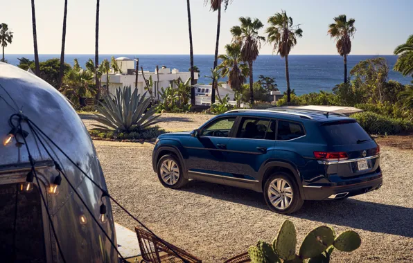 Picture coast, Volkswagen, SUV, Atlas, 2020, 2021