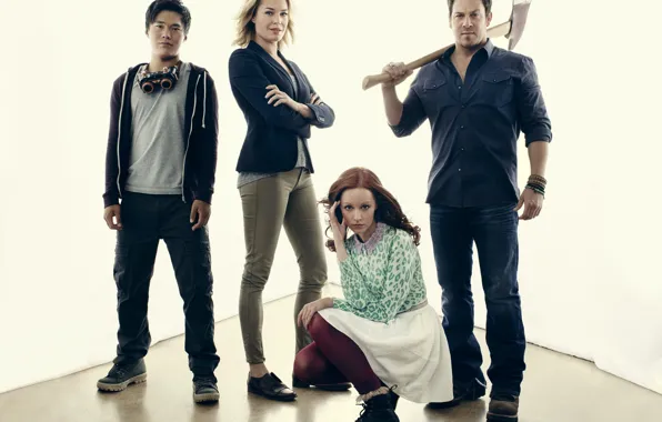 Picture The series, Movies, the actors of the series, The Librarians, Librarians