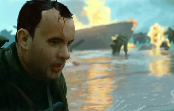 Tom Hanks, Saving private Ryan, Saving Private Ryan