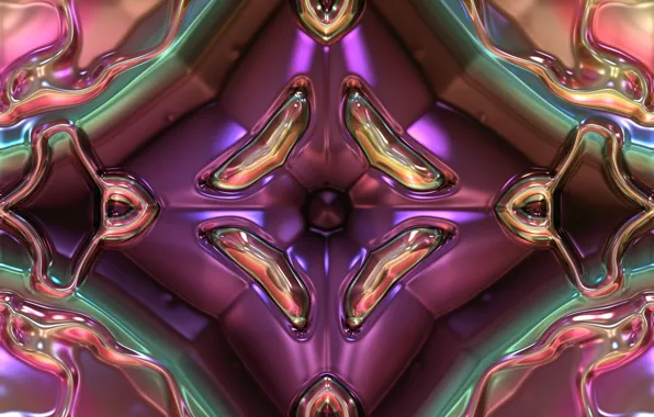 Abstraction, pattern, fractals, fractal, ornament, symmetry, abstract background