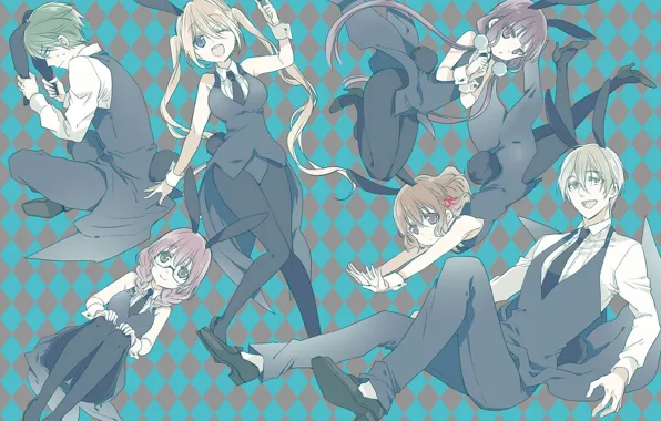 Girls, rabbits, guys, Blend S, Sadistic Mix