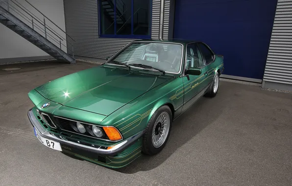 BMW, Green, Front, Coupe, Turbo, Alpina, Alpina B7, B7 S
